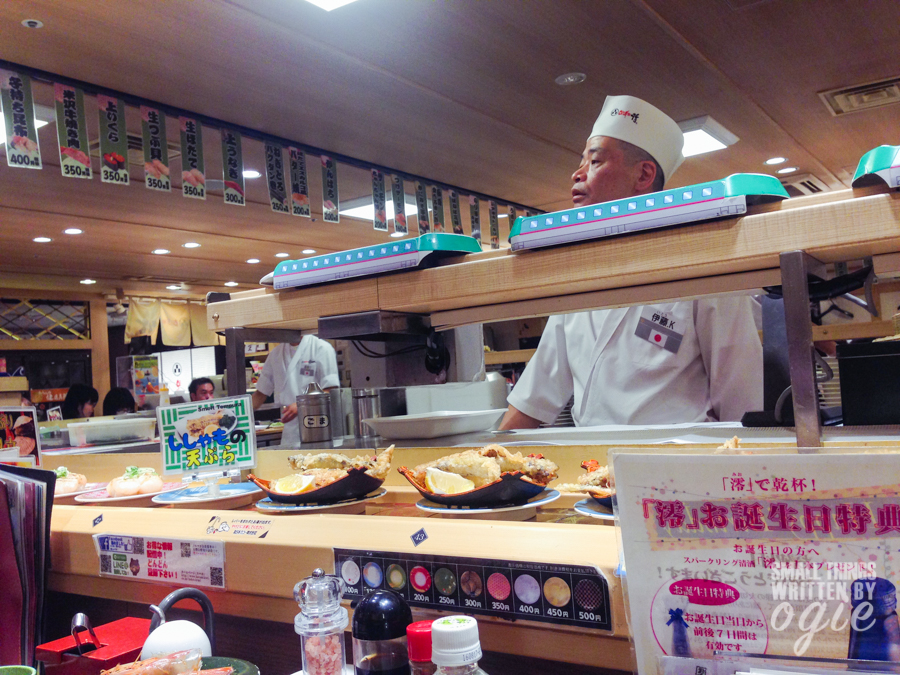 Sushi at Shibuya