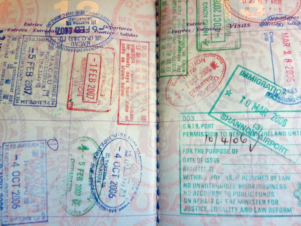 World Passport Stamps