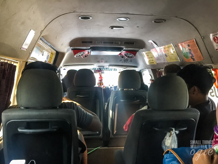 Mini Van from Santorini Park to Bangkok
